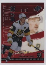 2024-25 SPx Holoview F/X Red 8/25 Jack Eichel #HV-13 00d2