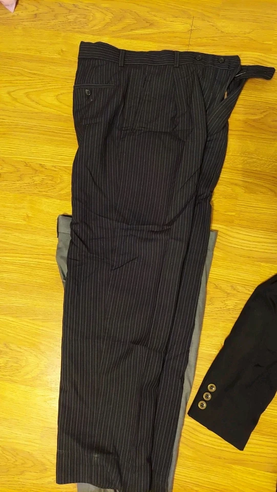 Nicole Miller Boy's Blazer Jacket Wool & Lined Sz 16 R + Pants Lot 14-16 - Image 4 of 4