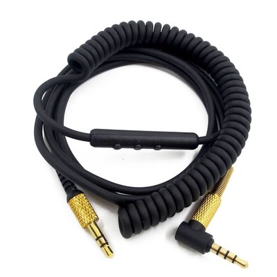 4ft Headphone Audio Cable  With Mic For Marshall Monitor On Ear Pro Headphone