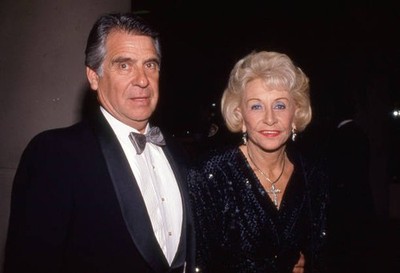 Vera Ralston and husband Charles de Alva 1990 Historic Old Photo 1