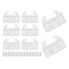 Aifeier ET Drawer Guides Plastic Drawer Track Rail Guide Brackets for Dresser...