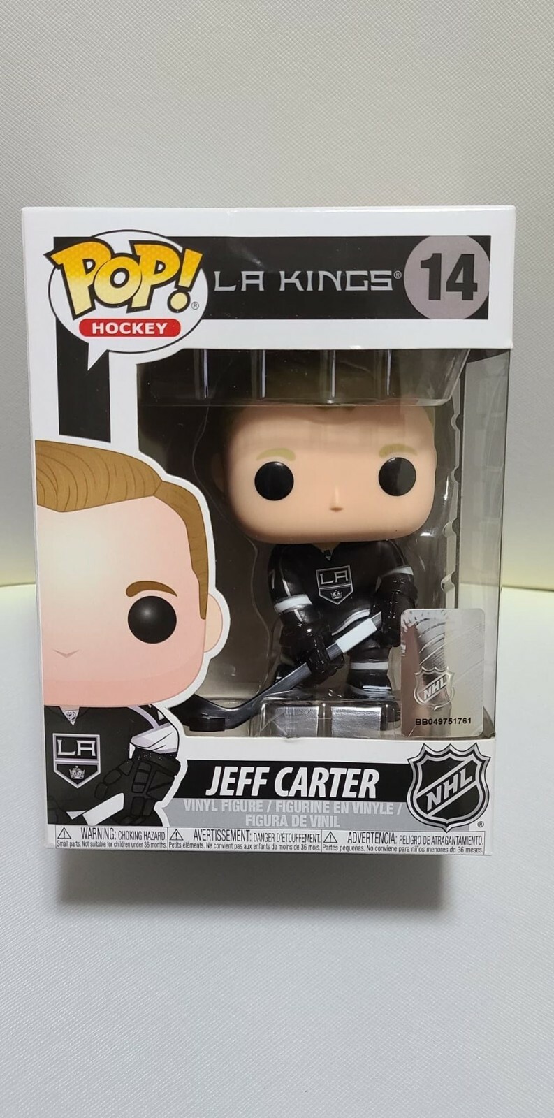 Funko Pop Hockey Jeff Carter #14 Kings New Vinyl Figure