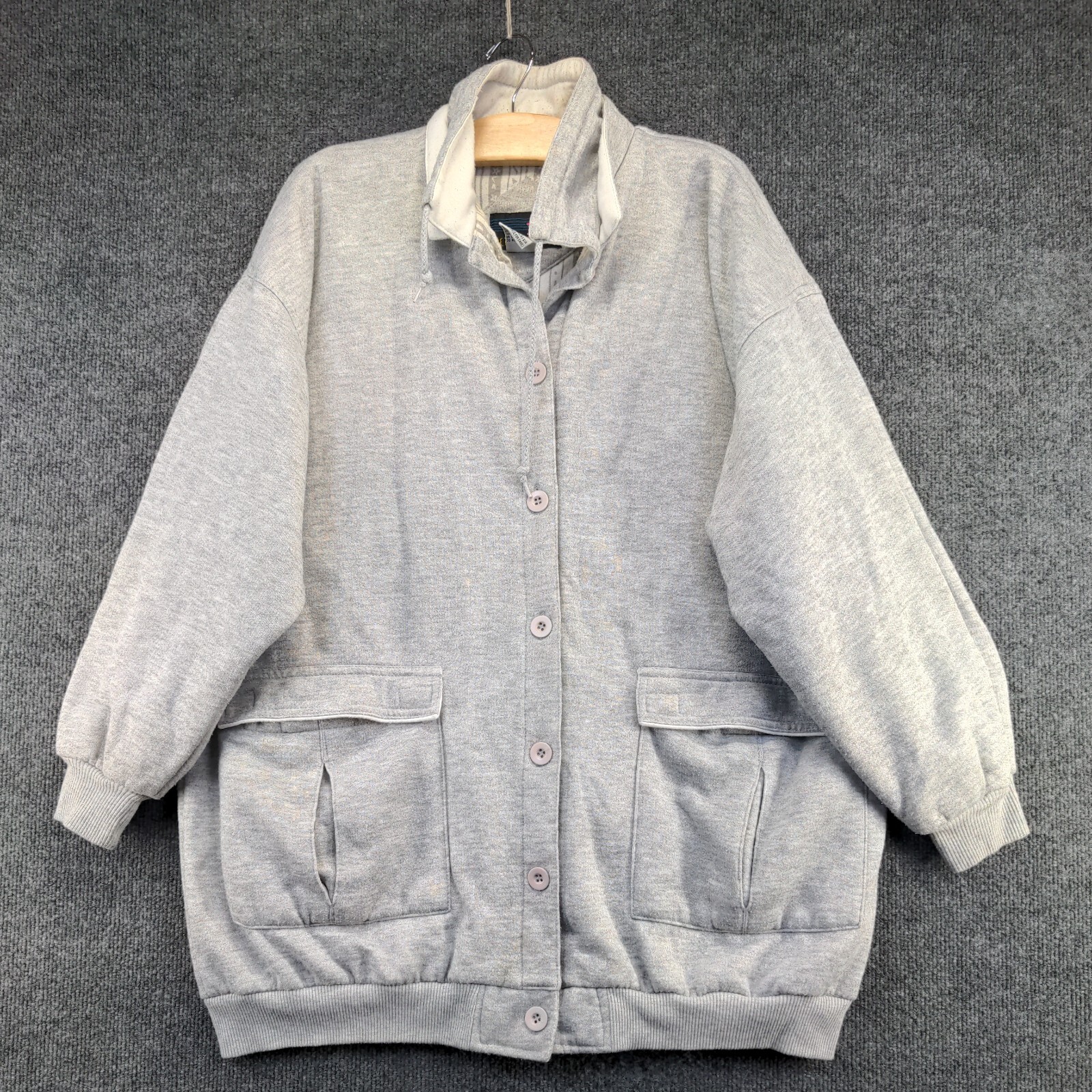 Active Elements Women's Button-Up Jacket Medium G… - image 2