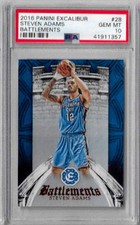2016 Panini Excalibur Steven Adams Battlements PSA 10