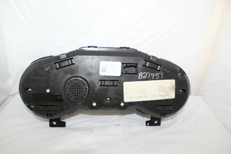 Cuadro de instrumentos velocímetro panel de instrumentos Ford Focus 2012 84.891 millas gas Foto 2 de 4