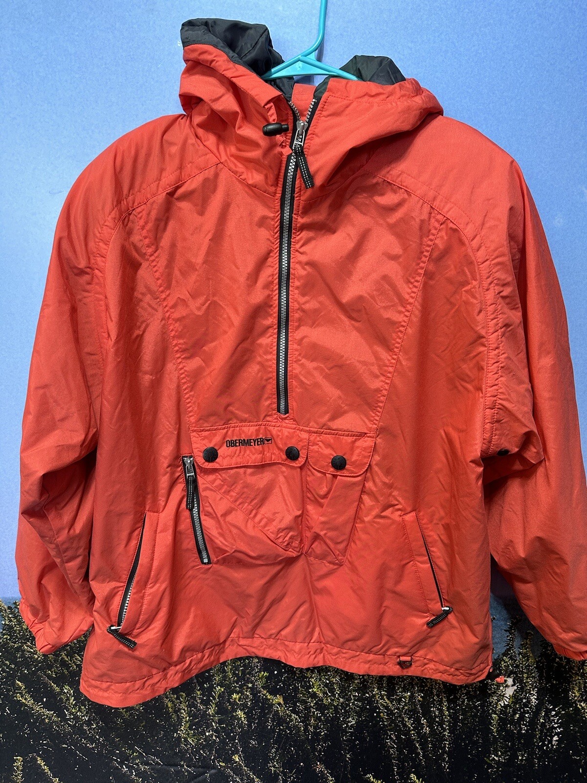 ALTRA Giacca da sci Obermeyer donna rosso rosa cappuccio 1 2 tasche zip confezionabile