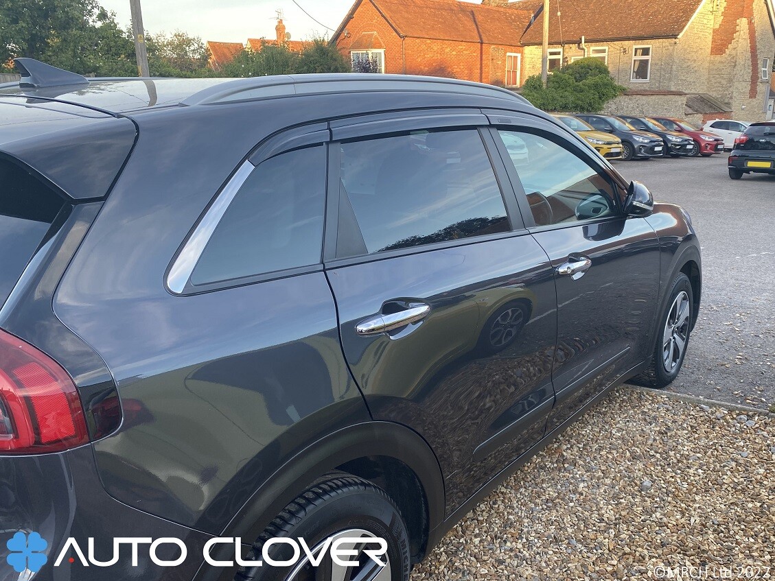 Auto Clover Wind Deflectors Set for Kia Niro 2016 2021 (6 pieces) eBay