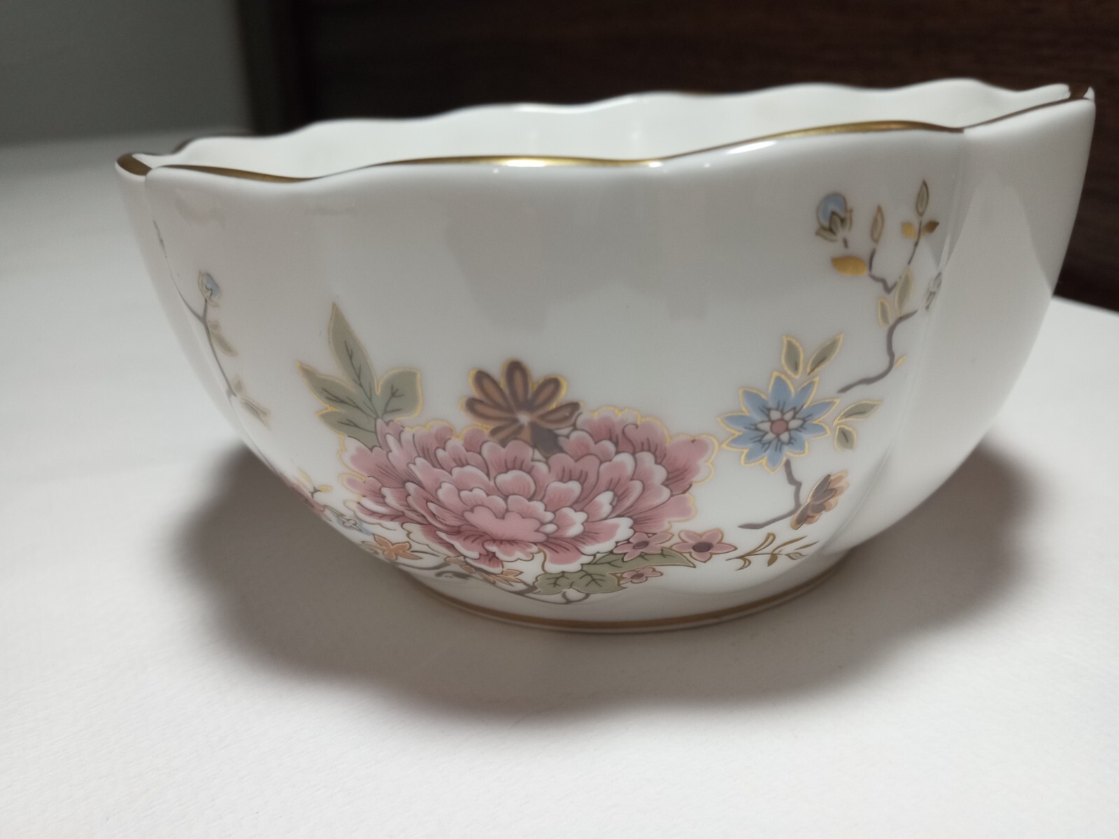 Vintage Royal Doulton Candy Dish Bowl Gold Rimmed Bone China Made in