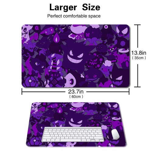 723290 - Gioco da Tavolo Pokemon Gengar Playmat Giochi Tappetino Mouse Play Tappetino di TCG - Foto 2 di 7