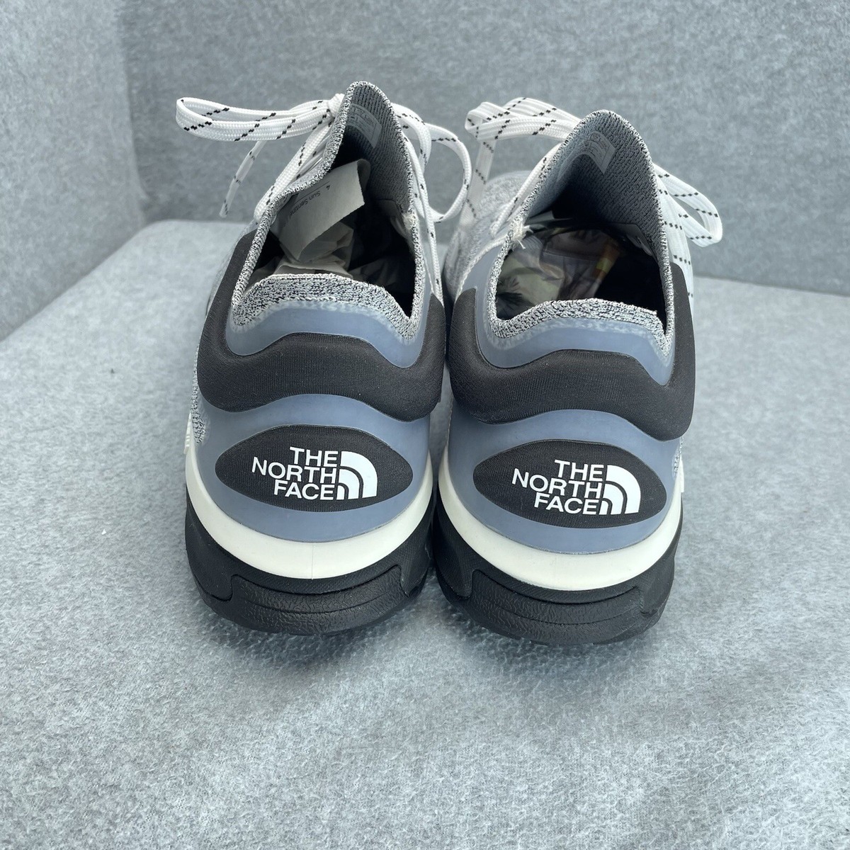 North Face Men\'s Sz 14 VECTIV‎ Escape Knit Trail Running Shoes Gray / White The North Face Vectiv Escape Men main image 2
