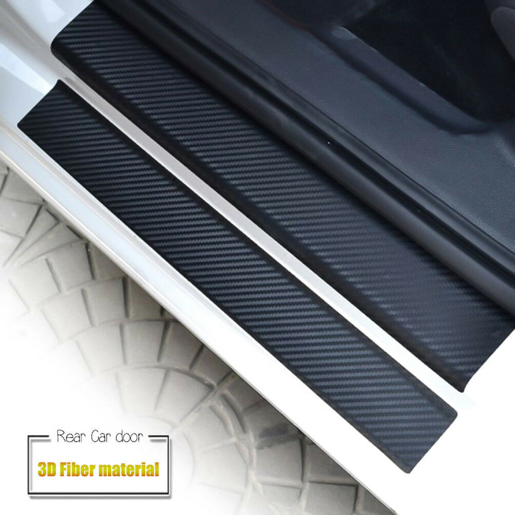 10ft Car Door Sill Protector Cover Scuff Sticker Antiscratch - Foto 6
