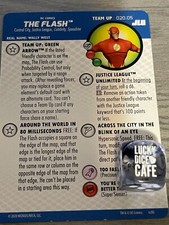 DC Heroclix Justice League Unlimited 020.05 The Flash Team Up Card