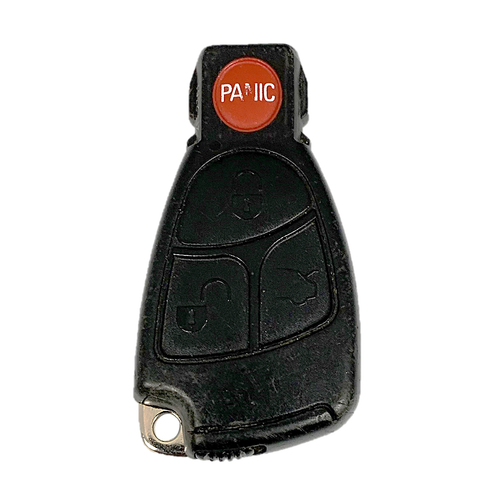 OEM Mercedes Benz Keyless Remote Fob 4B WORN + UNCUT Key Mercedes - IYZ 3312 - Picture 4 of 8