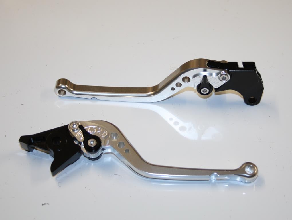 Leviers Honda X-ADV racing argent noir anti-fatigue pour un freinage précis