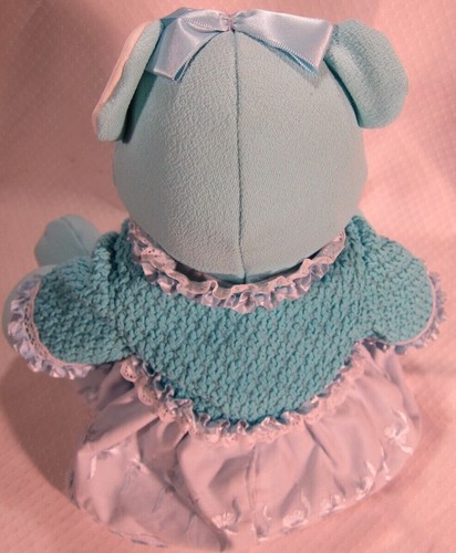 Teddy Bears Pink & Blue Pair (Child Gender Reveal/Twins) k100 - Picture 4 of 7