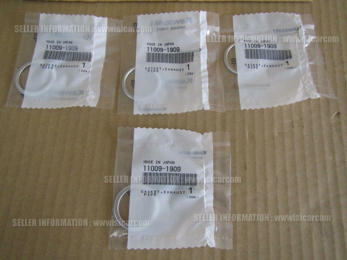 KAWASAKI ZXR250 ZX250A ZX250C ZXR250R EXHAUST GASKET SET 11009
