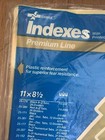 National Indexes Premium Line 1-50 Black Leatherette/Gold Stamped Tab Dividers — photo 2