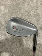 Wilson Staff Gap Sand wedge 54 54-05 RIFLE 6.0 Stiff Steel Shaft RH NEW GRIP