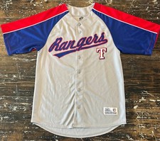 Texas Rangers  Jersey Authentic Dynasty All Stars Baseball MLB Size M NICE!!!