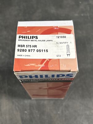 Philips Broadway Metal Halide Entertainment Lamp MSR 575 HR *Brand New*