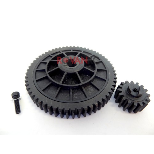 1/5 Rovan Steel 16/58 Tooth Spur Gear Set HPI Baja 5b 5t 5sc King Motor