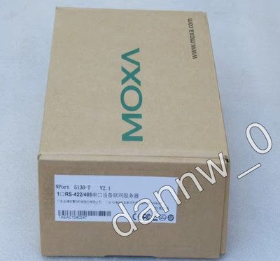 1PC New in box MOXA NPort 5130-T  Serial port device networking server
