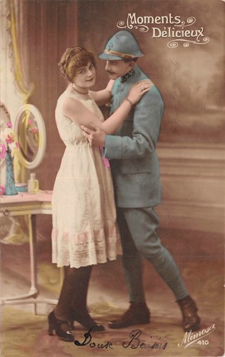 Carte Postale Ancienne Patriotique – Militaire – Fabrication Française – Occasion