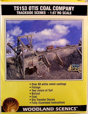 Woodland Scenics HO/HOn3 Otis Coal Company (153) DISCONTINUED ITEM