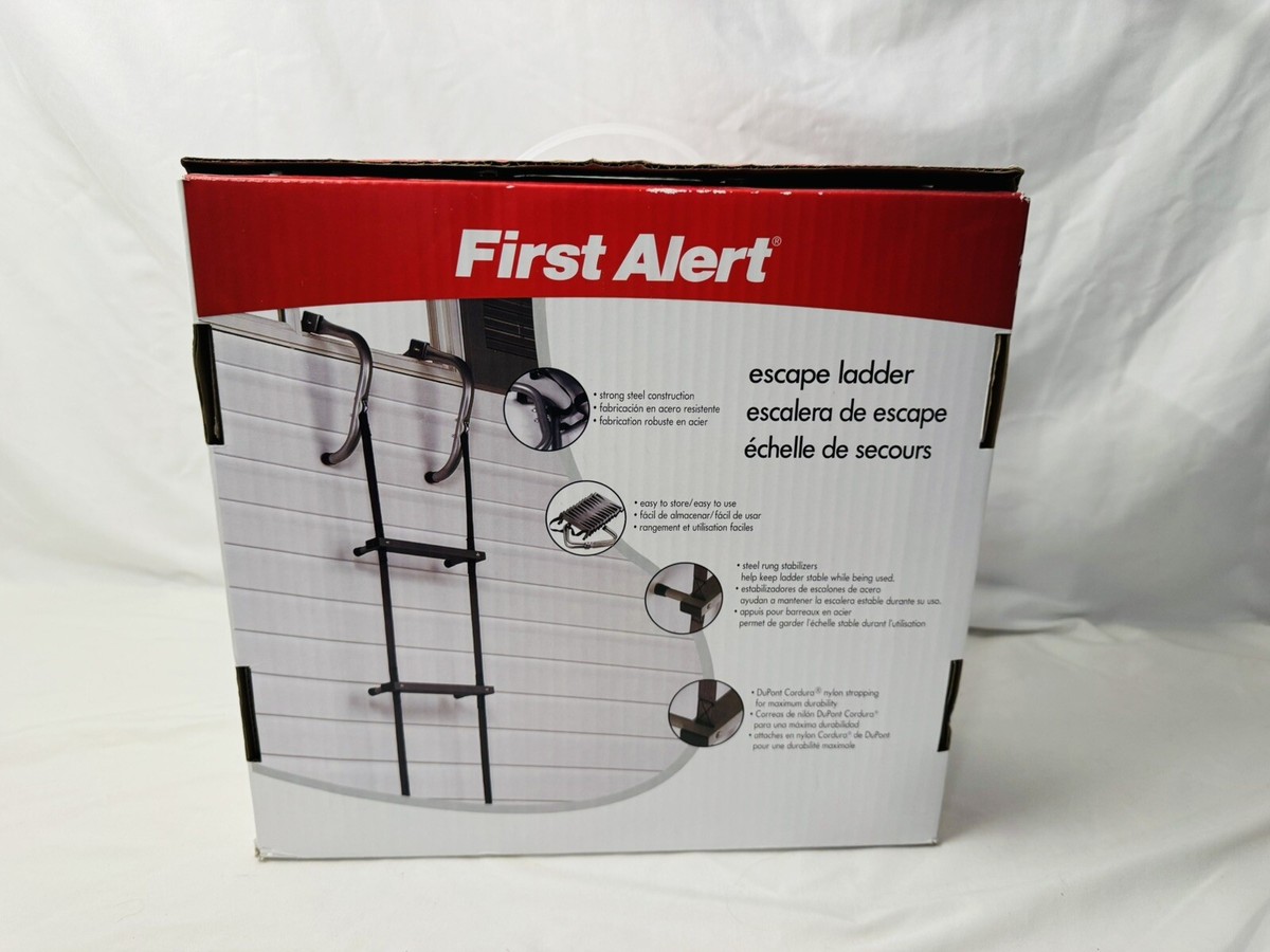 First Alert Two-Story 14ft Fire Escape Ladder In Original Box  display picture 1