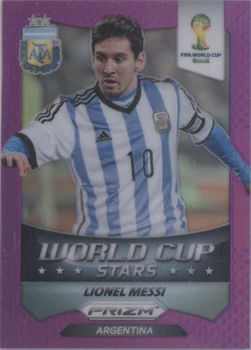 Lionel Messi 2014 Prizm WC プリズム版 Lionel Messi/Cristiano Ronaldo, WC 2014 PRIZM MATCHUPS