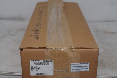 NEW Ashcroft C-600A-04-C11-B17-A1-L03-AK Dial Thermometer 4-1/2'' 10FT Line Leng