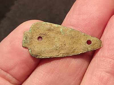 #ad Roman bronze belt applique decoration uncleaned. Please read description LA101h GBP 35.00