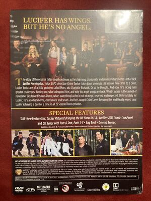 Lucifer: The Complete Third Season (DVD) BRAND NEW! Tom Ellis