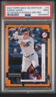 AARON JUDGE MVP YEAR 2024 TOPPS NSCC CHROME SILVER PACK ORANGE #/25 SSP PSA 9