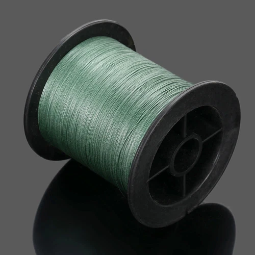 Líneas trenzadas fuertes 100/300/500/1000M verde Dyneema Spectra línea de pesca en el mar Reino Unido - Imagen 5 de 16