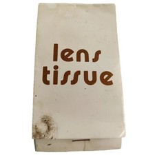 Vintage Camera Lens Tissue Packets Costar New Nos Rare Photography Man Cave Art