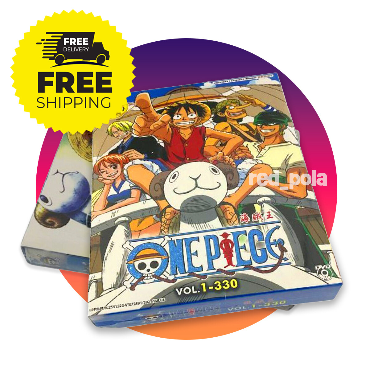 ONE PIECE ワンピース～piece.1～15 ONE PIECE MOVIE (15 IN 1) - ANIME MOVIE DVD BOX SET | eBay