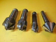 BOHRFRÄSER SET 4-tlg. Gebraucht aber Neuzustand  3 X Gewindeaufnahme 1x Denker