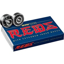 Bones Bearings Race Reds Set of 8