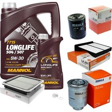 MAHLE Inspektionspaket 6L MANNOL 5W-30 Longlife f&uuml;r Subaru Forester 2.0 D AWD