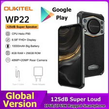Oukitel WP22 10000mAh IP68 telefono robusto 8GB+256GB 20MP visione notturna dual SIM nuovo