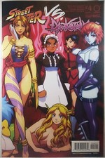 🟣🔥 STREET FIGHTER VS DARKSTALKERS #4 B MIDNIGHT BLISS VARIANT NM- UDON CAPCOM