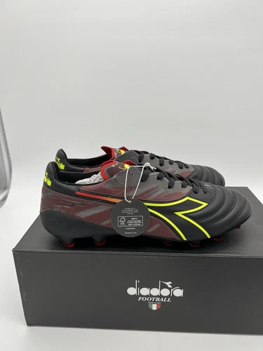 Diadora Brasil Elite Veloce ITA LPX FG Soccer Cleats Made In Italy Men’s Sz 9.5