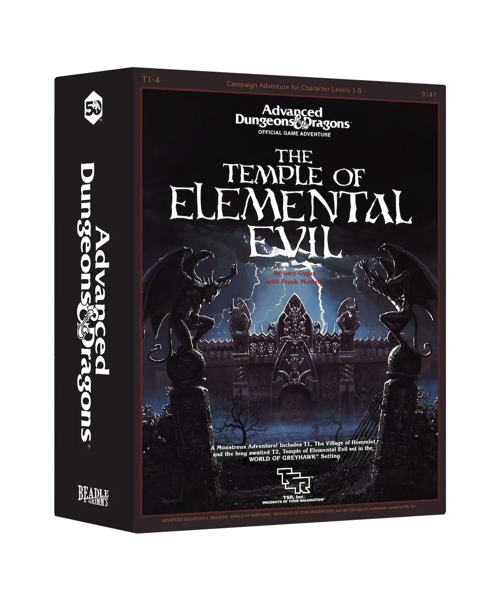 Классический модульный набор кубиков Dungeons - Dragons: Храм стихийного огня