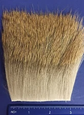 MULE DEER HAIR FOR SPINNING. HARELINE DUBBIN. FLY TYING BASS BUGS / DRIES