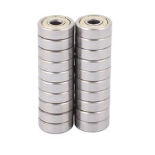 20pcs Metal Shielded Sealed Low Speed Deep Groove Ball Bearing 5mmx16mmx5mm