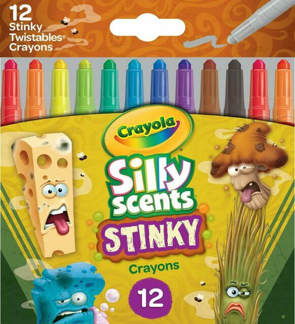 crayola silly scents stinky