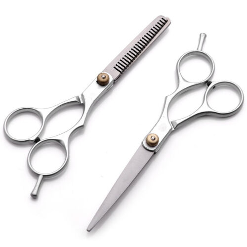 Professional Hair Cutting Thinning Scissors Barber Shears Hairdressing Salon  Set | eBay