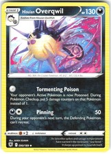 Hisuian Overqwil 090/189 Astral Radiance ASR LP Pokemon Card TCG