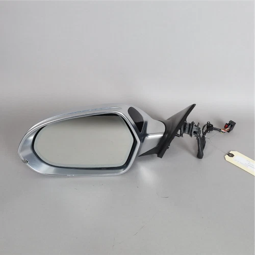 2014-2016 Audi A6 S6 Left Aluminum Door Mirror 4G1857409AE OEM Used